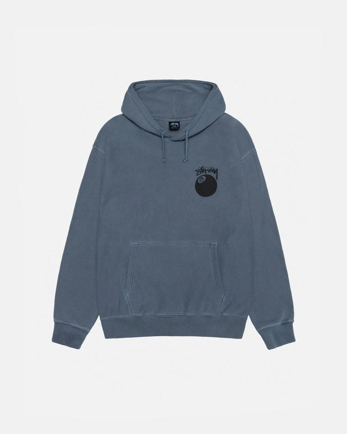 8 BALL HOODIE PIGMENT DYED - Four Street
