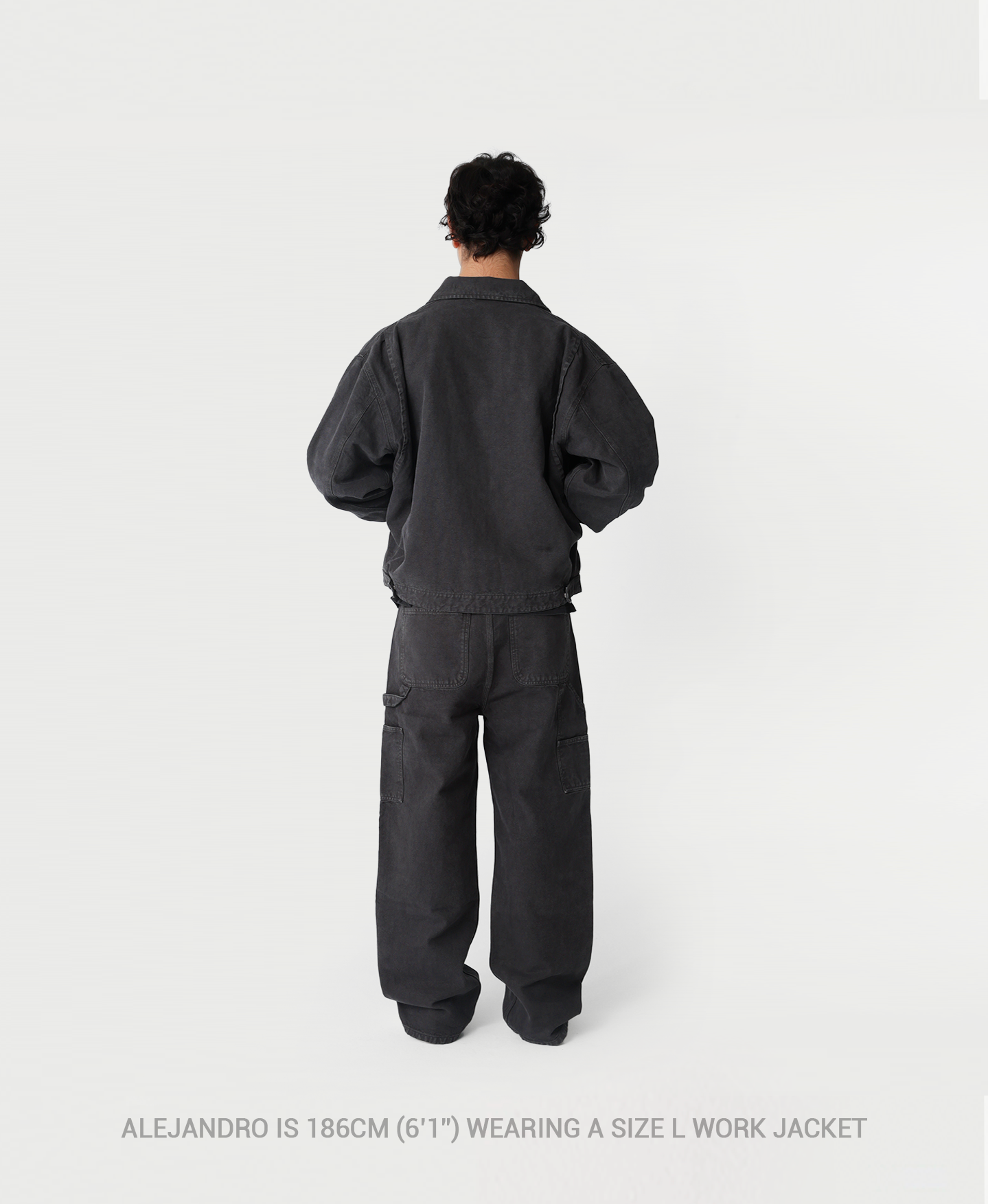 'Jet Black' Work Jacket