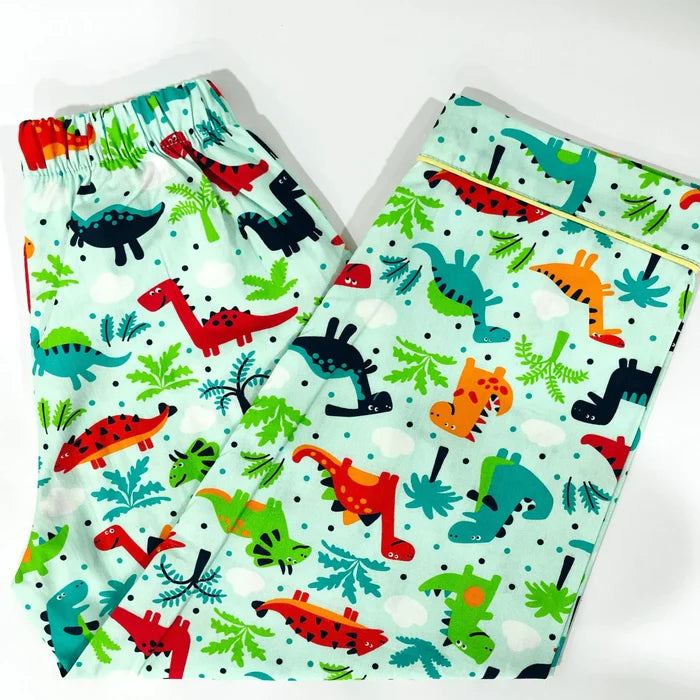 Colorful Dino Pyjamas - Little Kooma