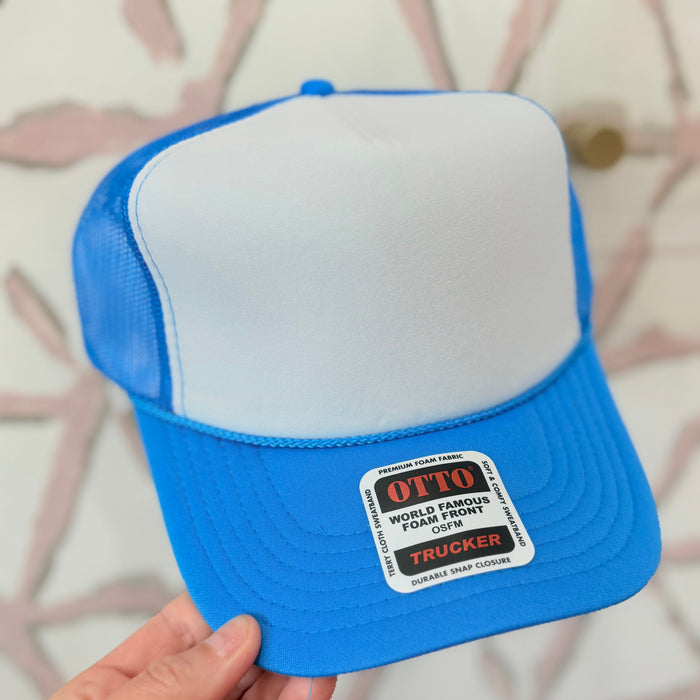 Foam Trucker Hat (Blue)