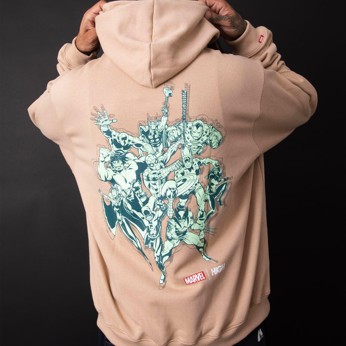 Hoodie Squad Sand - Four Street