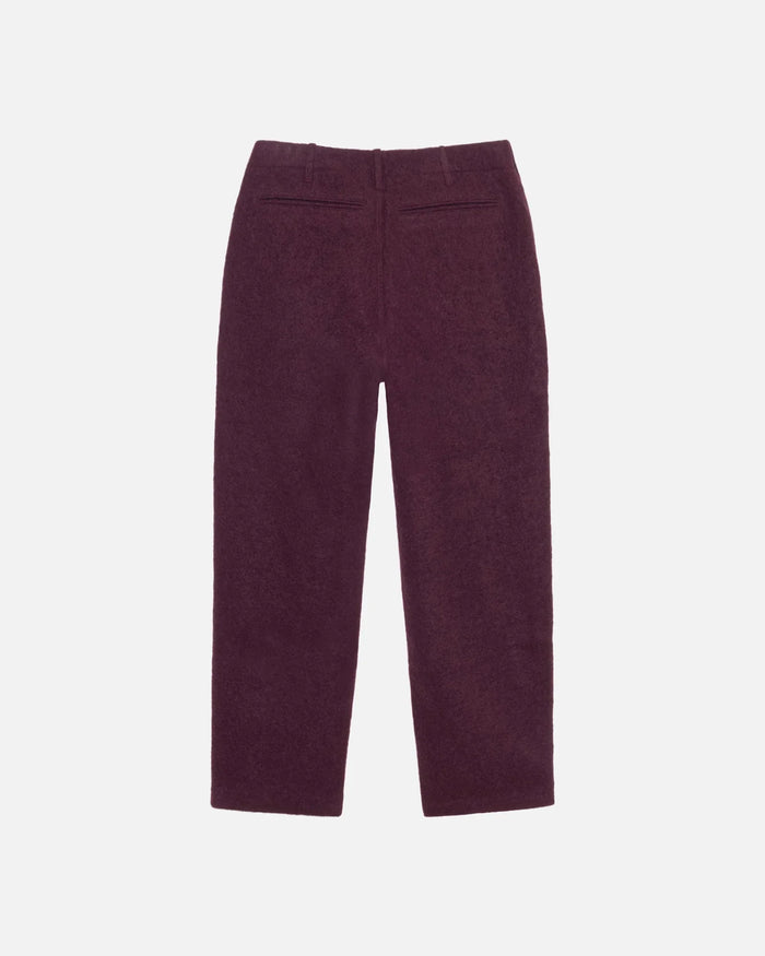 RELAXED TROUSER TEXTURED WOOL - Four Street