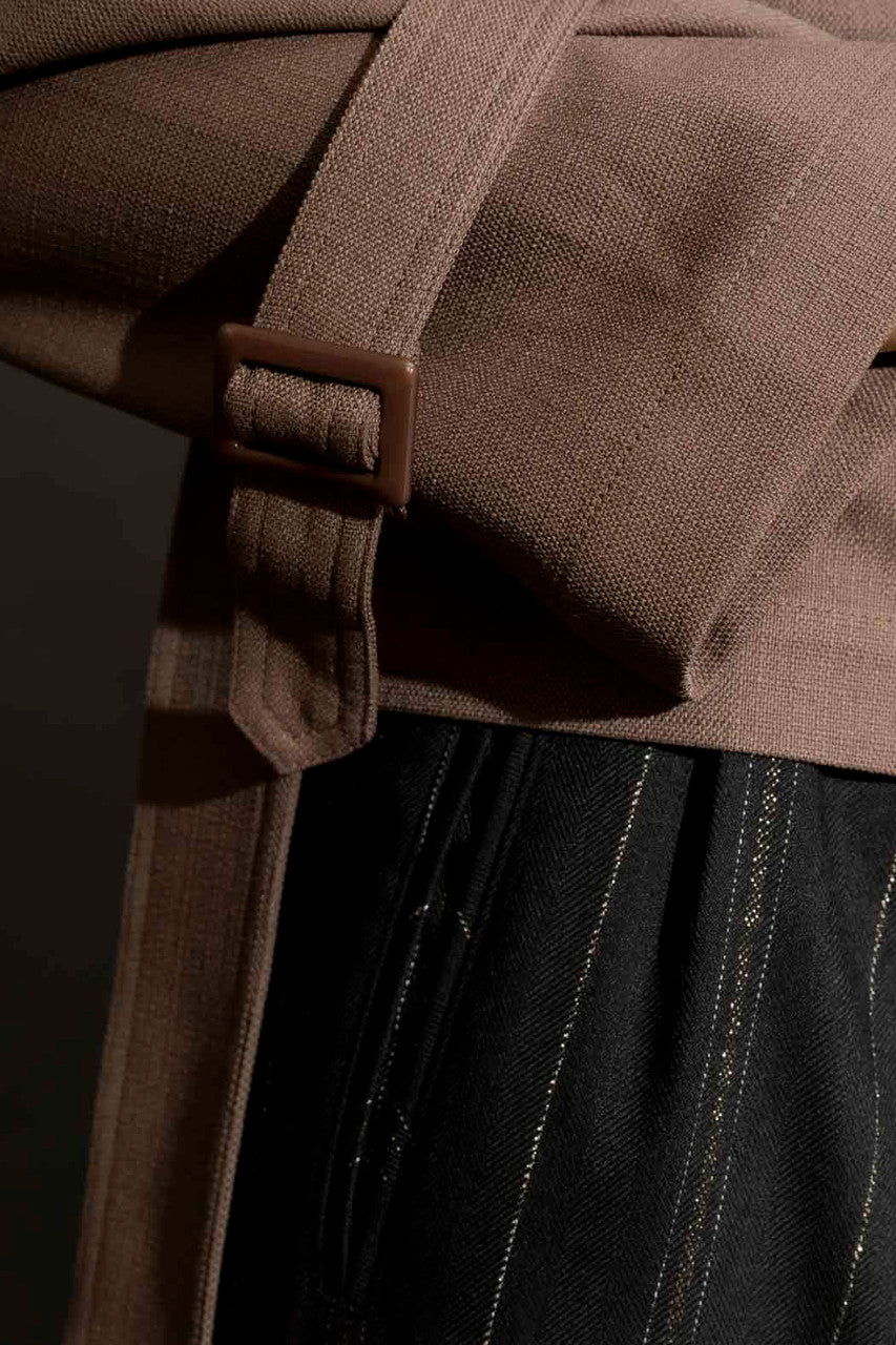 Cocoa Crop Trench Jacket Cocoa S