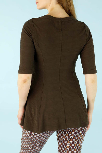 Chocolate Ripple Flippy Tee - SALE