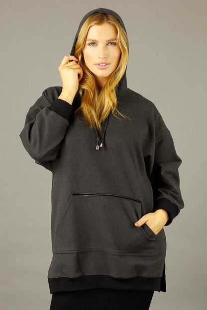 Charcoal Snug Pocket Hoodie