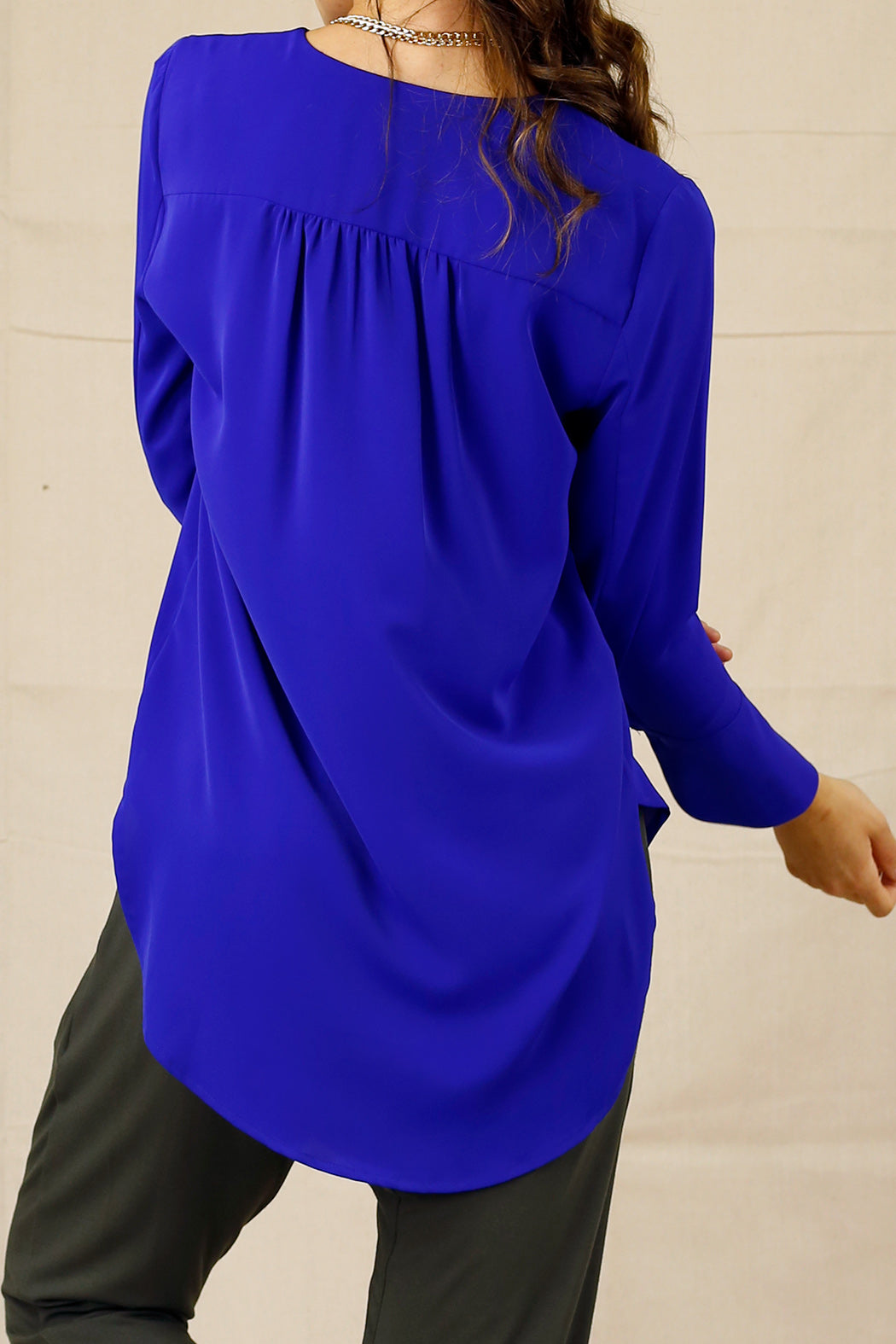 Cobalt Soft Touch Sydney Blouse - SALE