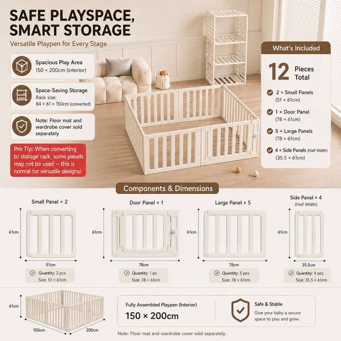 Playpen 150x200cm