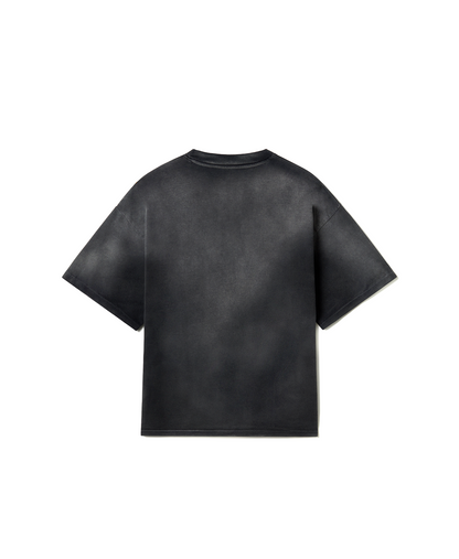 300 GSM 'Faded Black' T-Shirt
