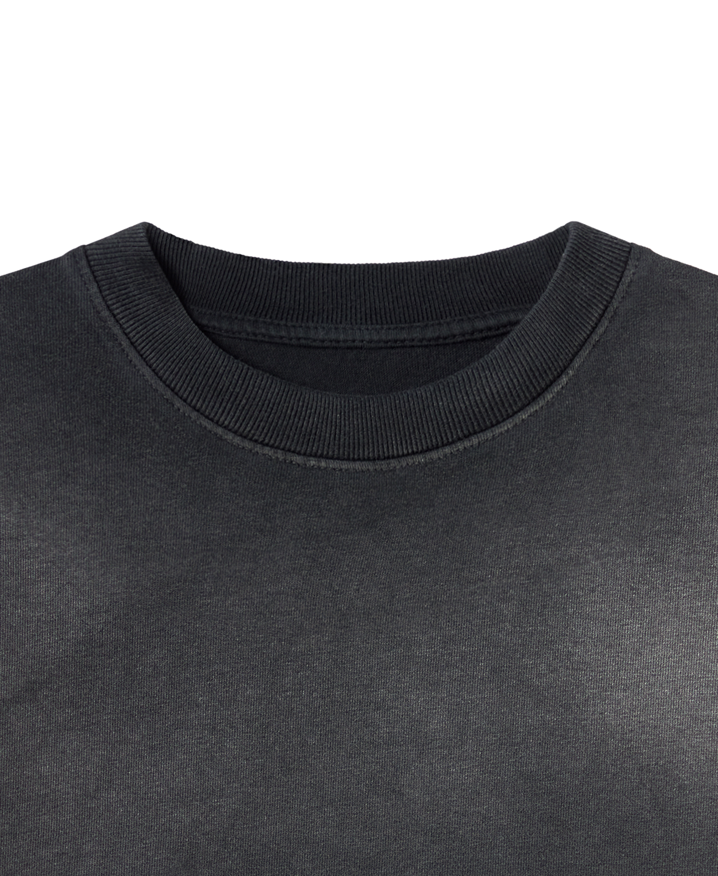 300 GSM 'Faded Black' T-Shirt