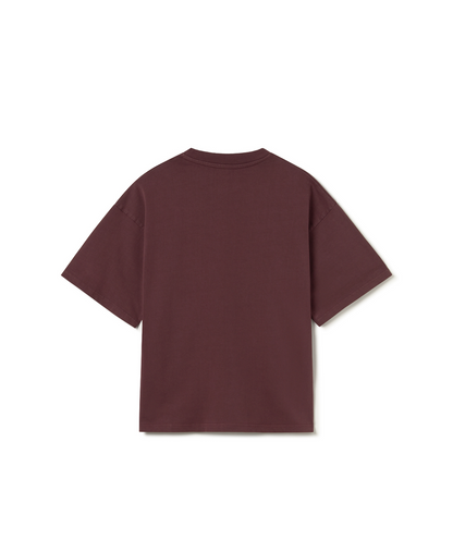 300 GSM 'Burgundy' T-Shirt