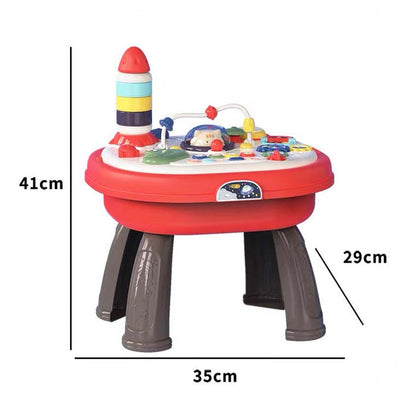 4-In-1 Multi-Functional Baby Activity Center & Toddler Play Table For 1-3 Years Kids