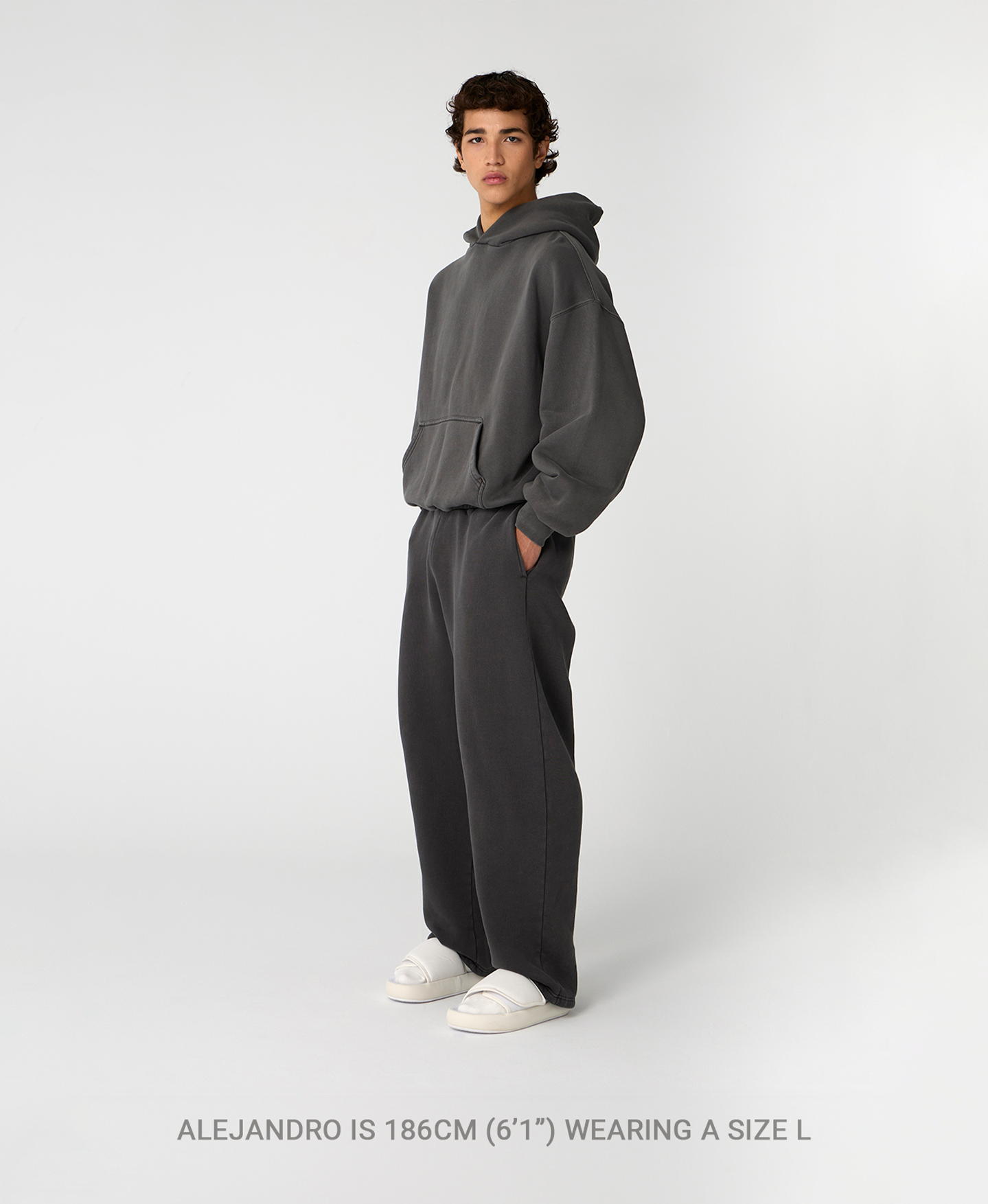 450 GSM 'Faded Navy' Hoodie