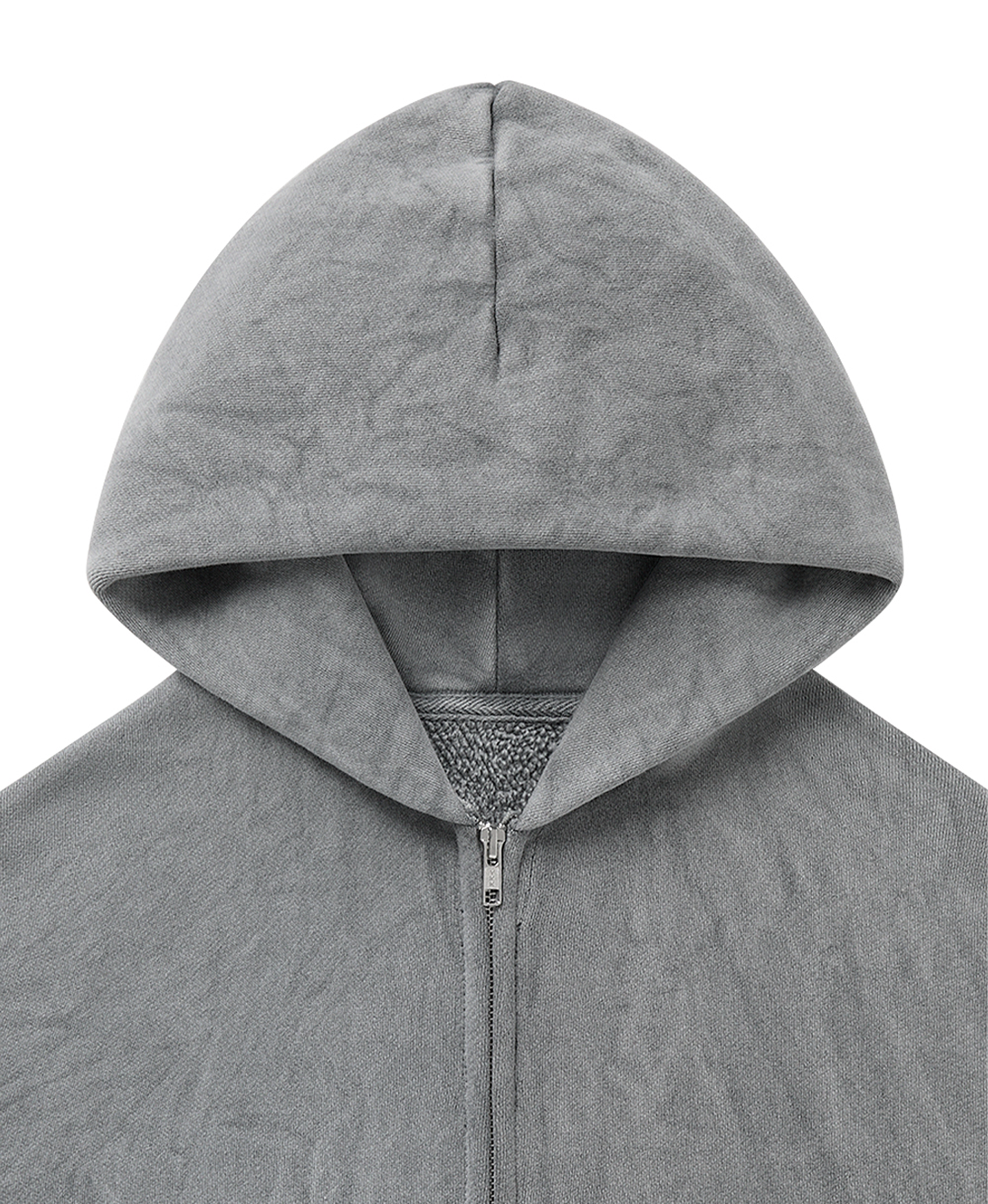 450 GSM 'Vintage Gray' Zipper