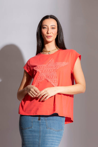Coral Star T-shirt