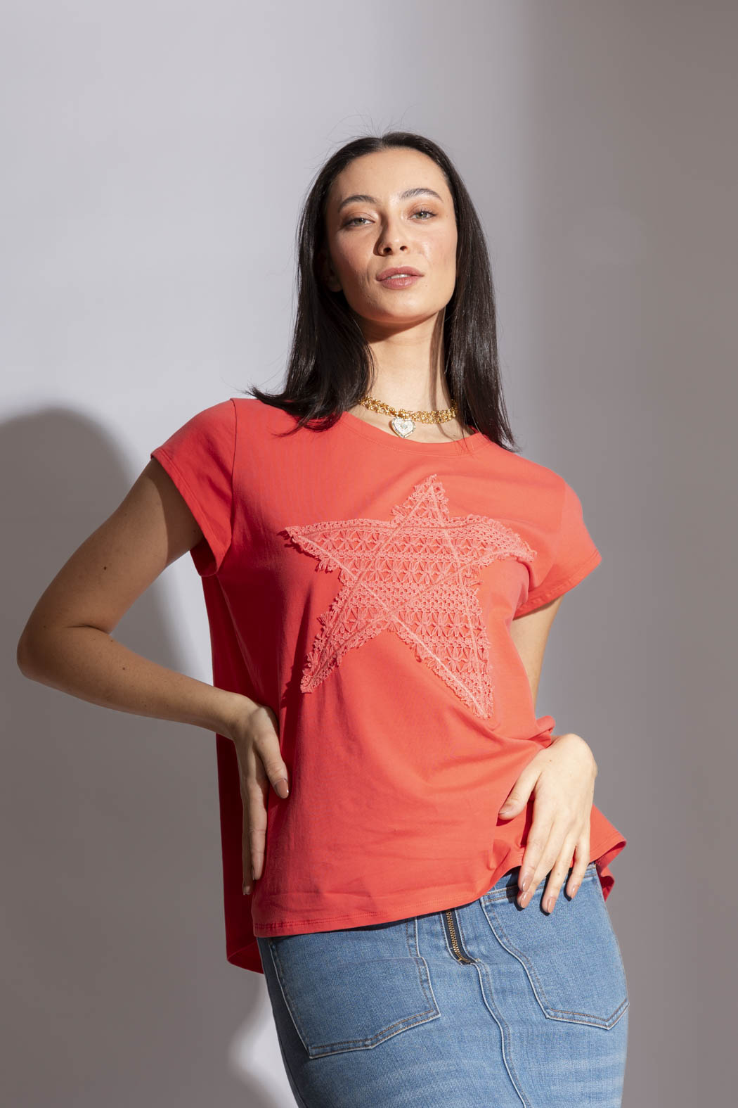 Coral Star T-shirt