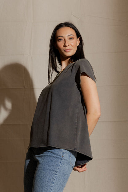 Charcoal Washed Classic T-Shirt