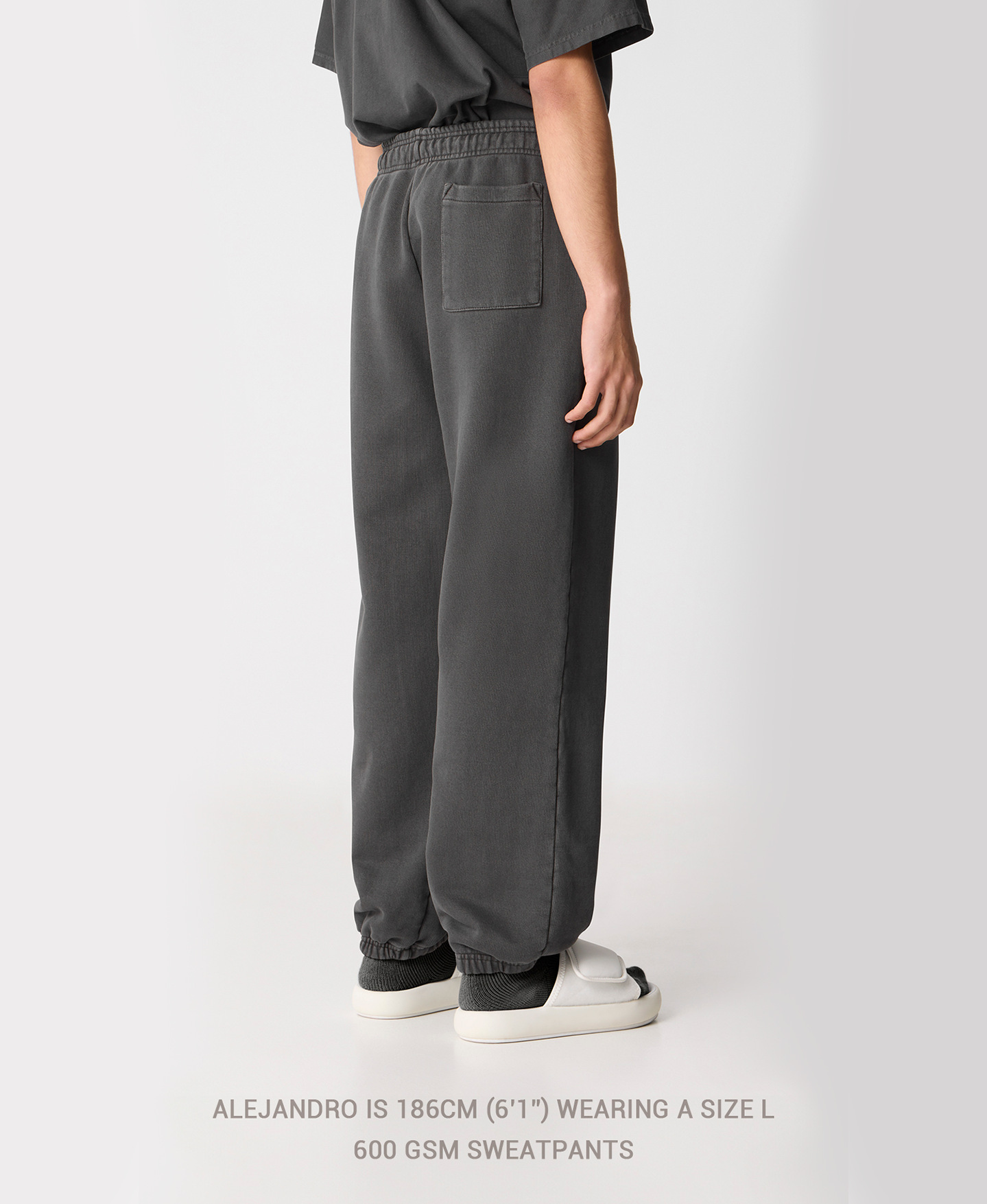 600 GSM 'Vintage Gray' Sweatpants