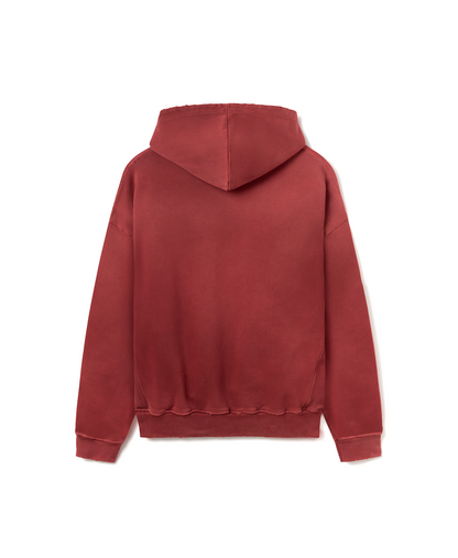 600 GSM 'London Red' Hoodie