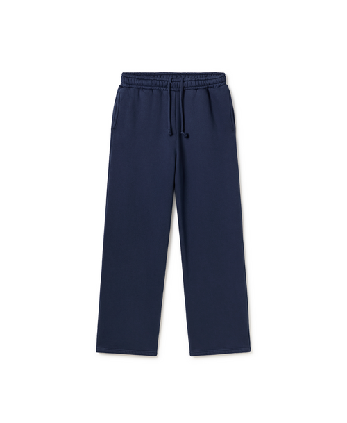 450 GSM 'Navy Blue' Straight-leg Pants