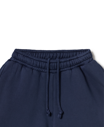 450 GSM 'Navy Blue' Straight-leg Pants