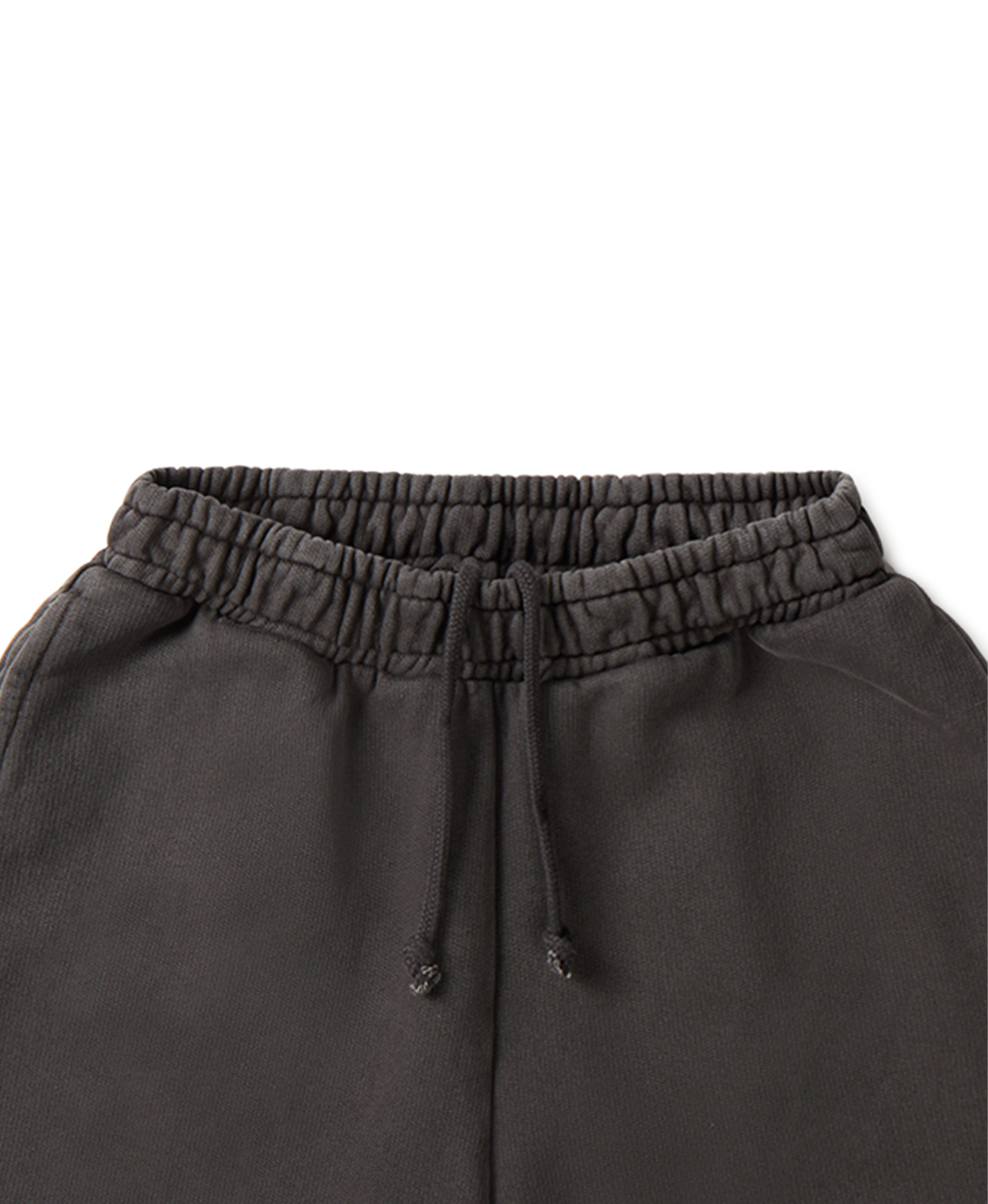 600 GSM 'Anthracite' Straight-leg Pants