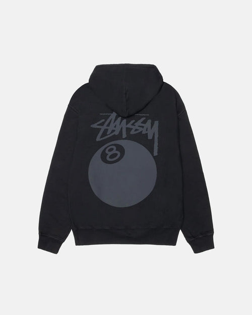 8 BALL HOODIE PIGMENT DYED - Four Street