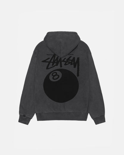 8 BALL HOODIE PIGMENT DYED - Four Street