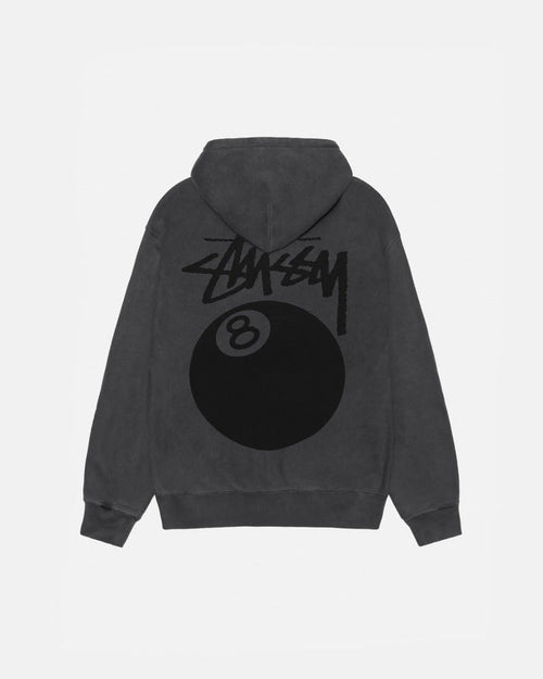 8 BALL HOODIE PIGMENT DYED - Four Street