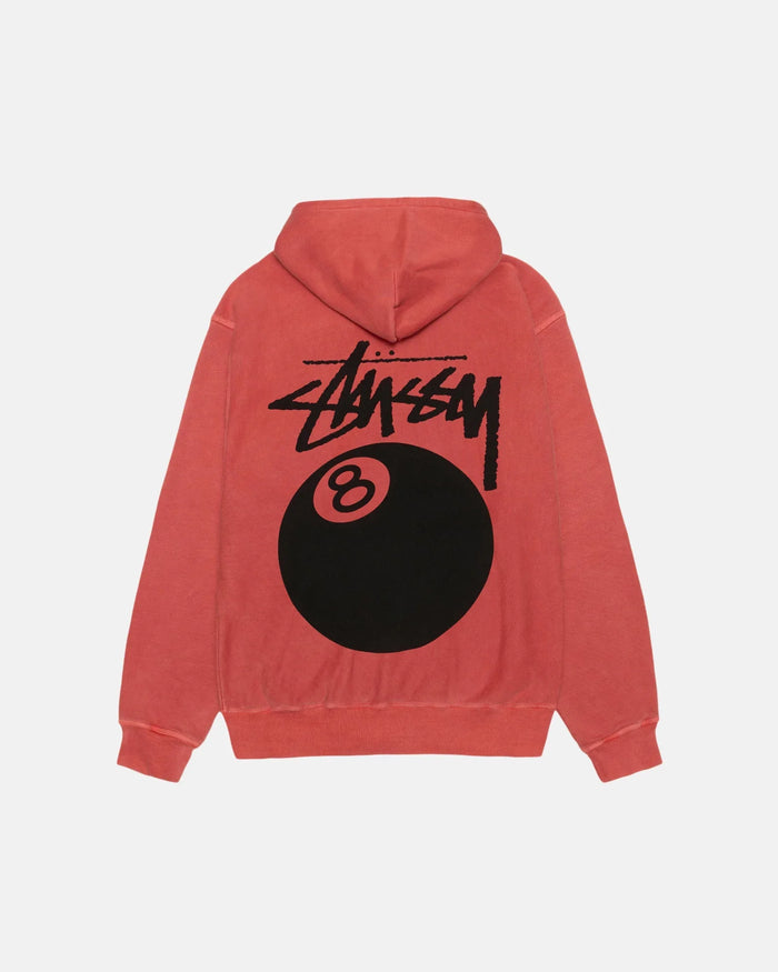 8 BALL HOODIE PIGMENT DYED - Four Street