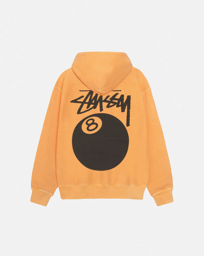 8 BALL HOODIE PIGMENT DYED - Four Street