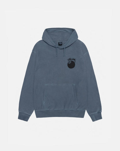 8 BALL HOODIE PIGMENT DYED - Four Street