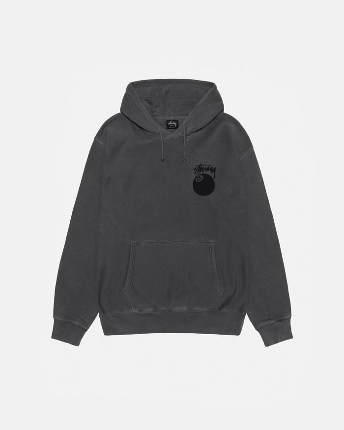 8 BALL HOODIE PIGMENT DYED - Four Street