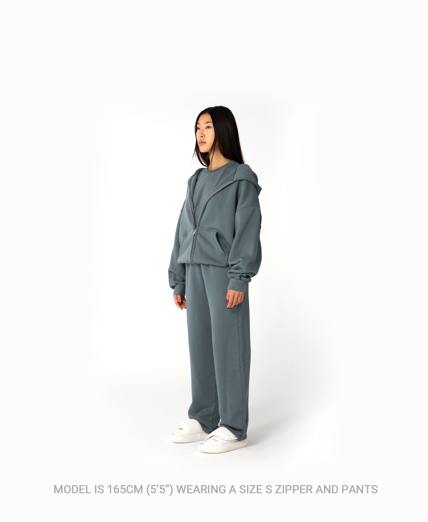 450 GSM 'Chocolate' Zipper