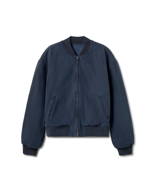 'Navy' Bomber Jacket