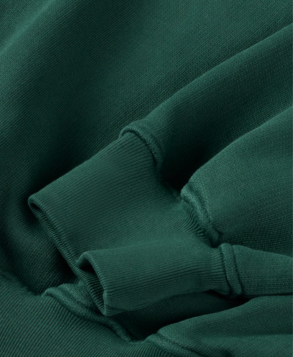 600 GSM 'British Racing Green' Crewneck