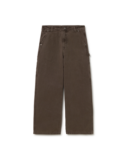 'Mocha Brown' Carpenter Pants