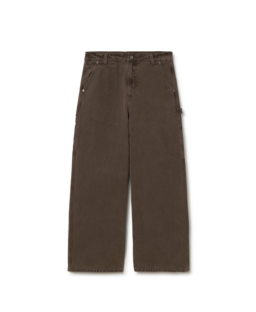 'Mocha Brown' Carpenter Pants