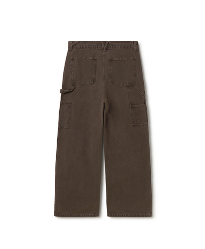 'Mocha Brown' Carpenter Pants