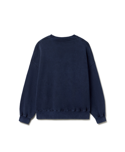 600 GSM 'Vintage Navy' Crewneck