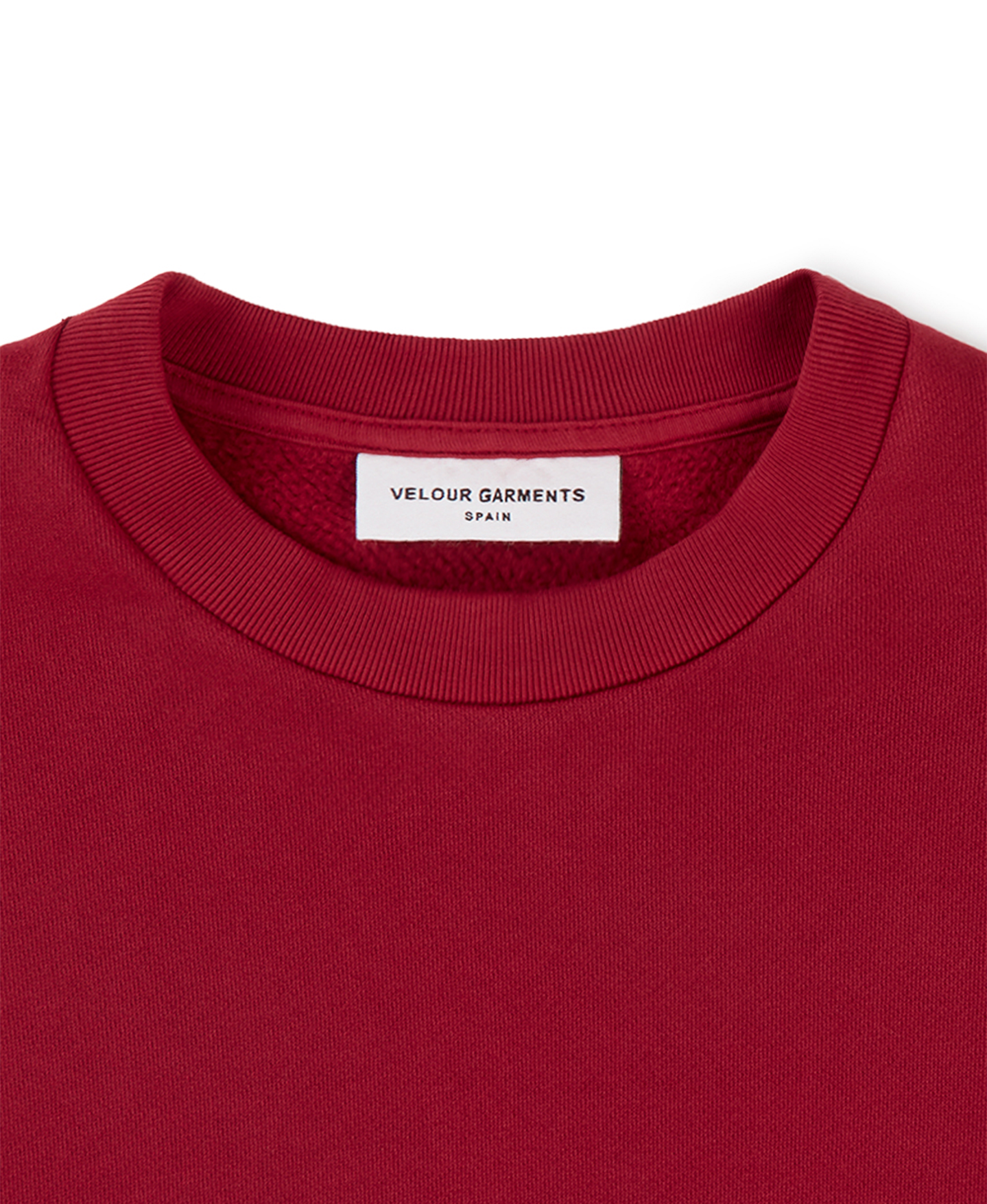 450 GSM 'Dark Red' Crewneck