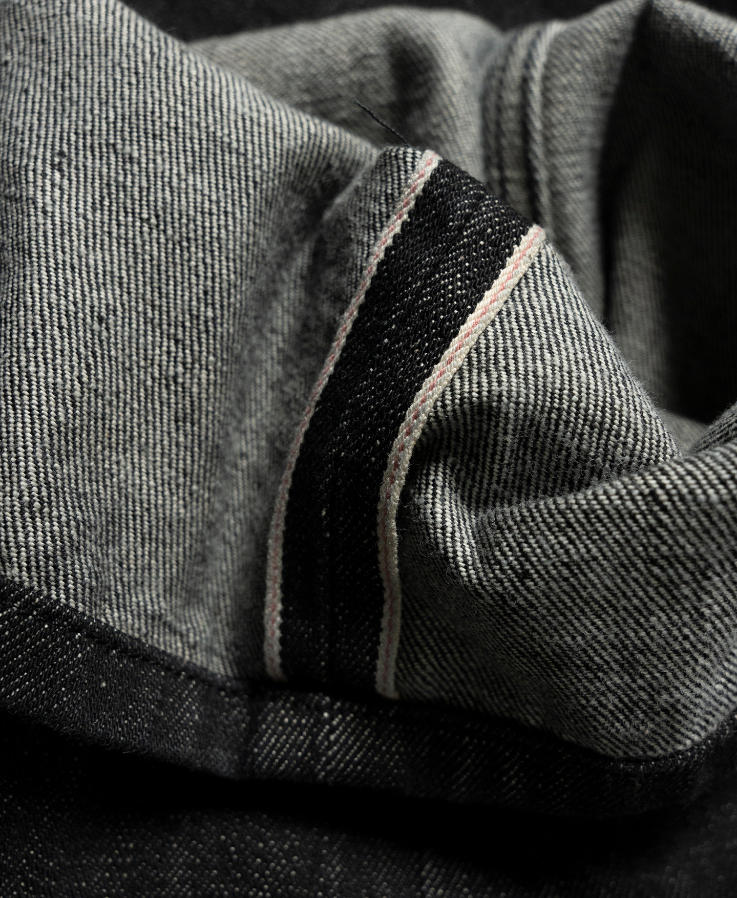 14oz 'Black' Raw Selvedge Denim Jeans