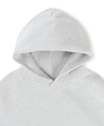 450 GSM 'Light Heather Gray' Hoodie