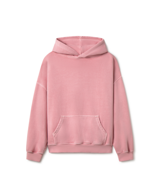 600 GSM 'Pink Dust' Hoodie