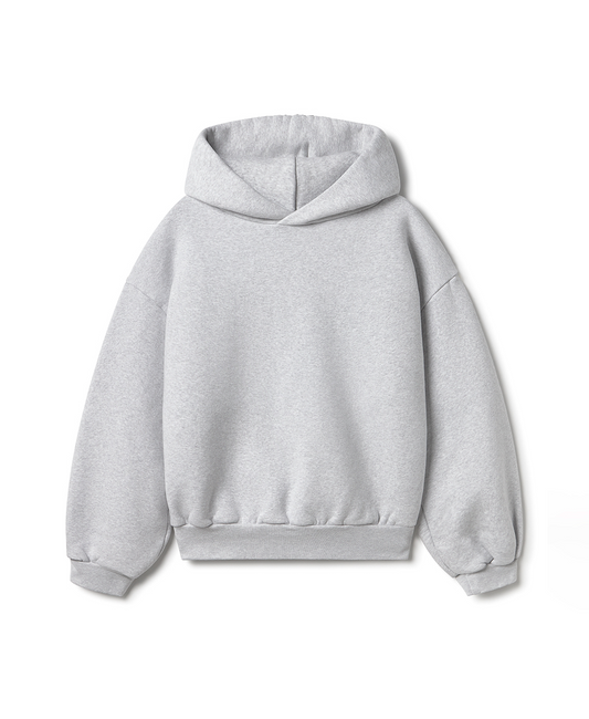 750 GSM 'Light Heather Gray' Hoodie
