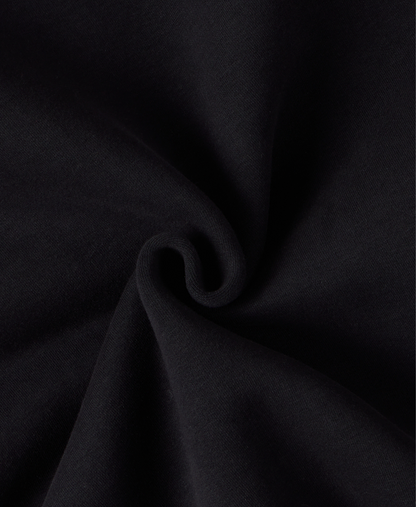 750 GSM 'Jet Black' Hoodie