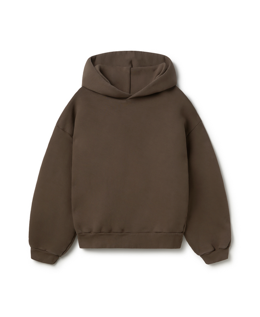750 GSM 'Mocha Brown' Hoodie
