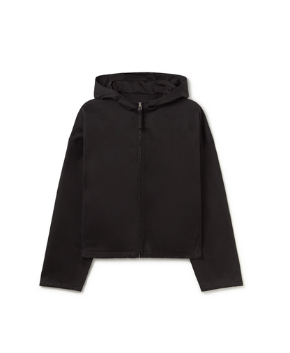 'Jet Black' Twill Jacket