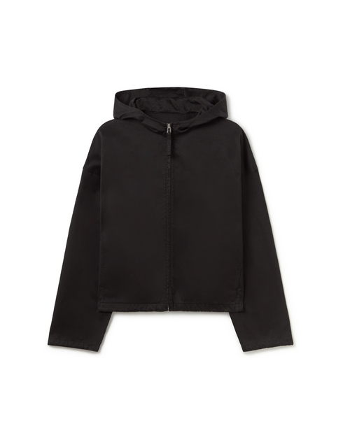 'Jet Black' Twill Jacket