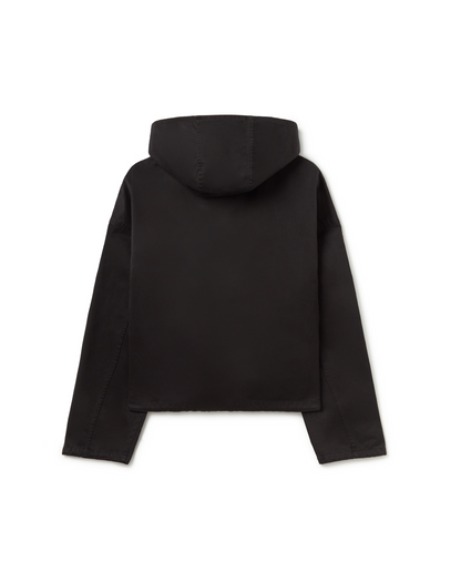 'Jet Black' Twill Jacket