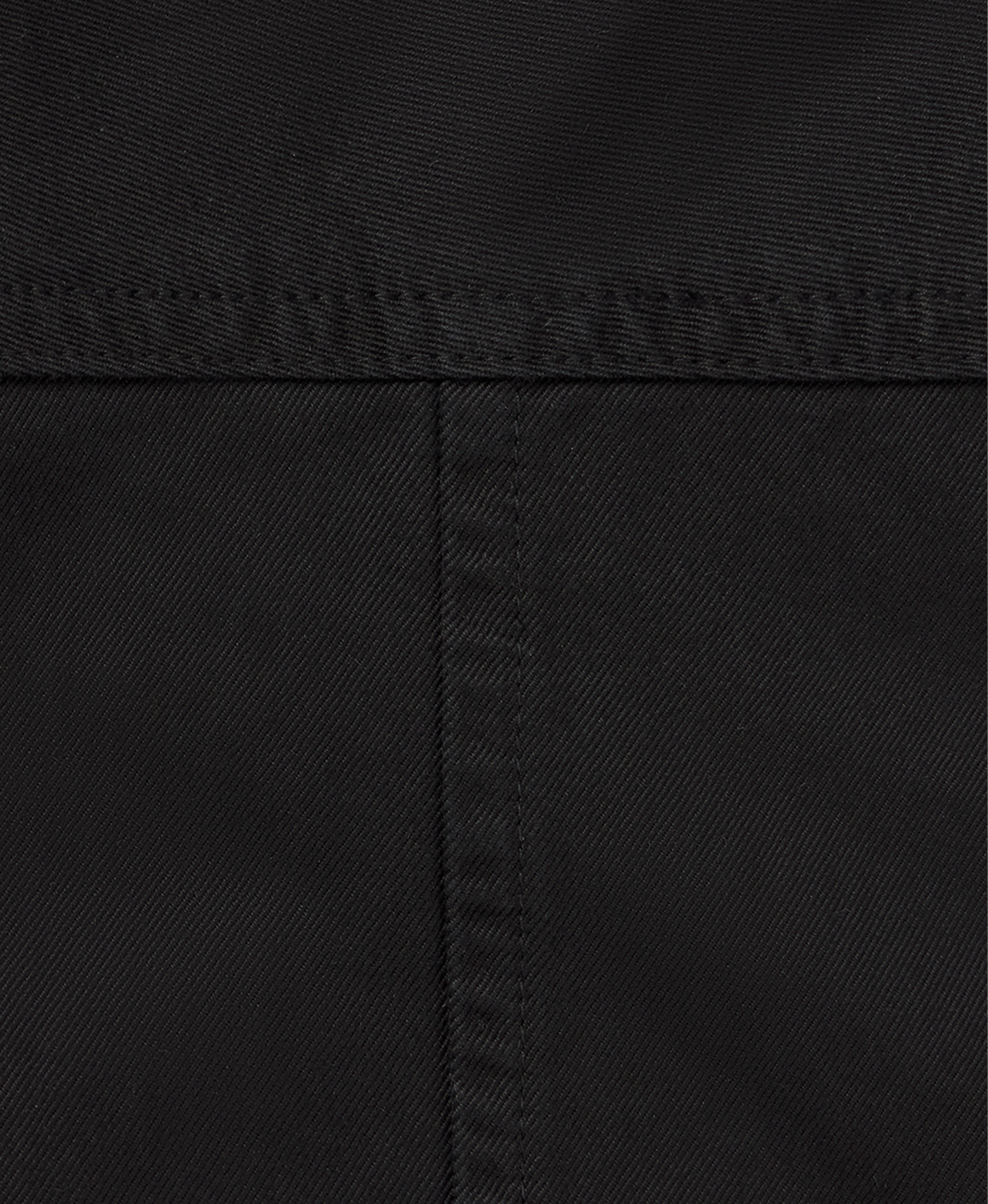 'Jet Black' Twill Jacket